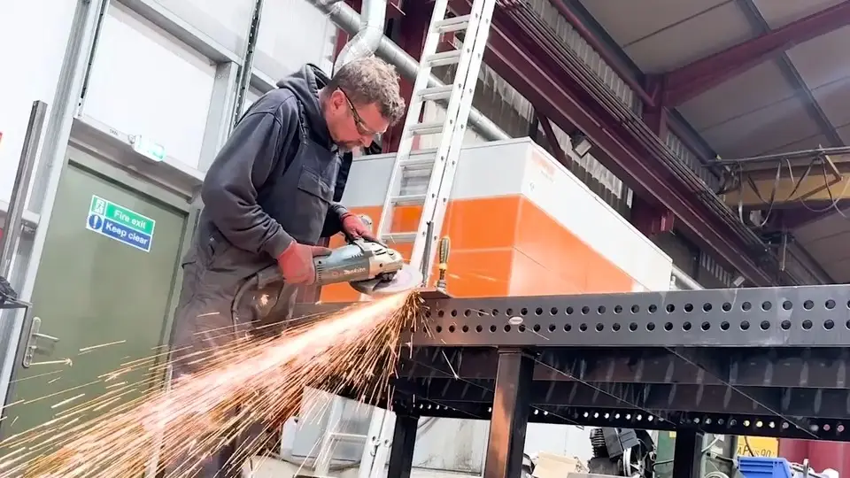 The Lowe production line in Uttoxeter