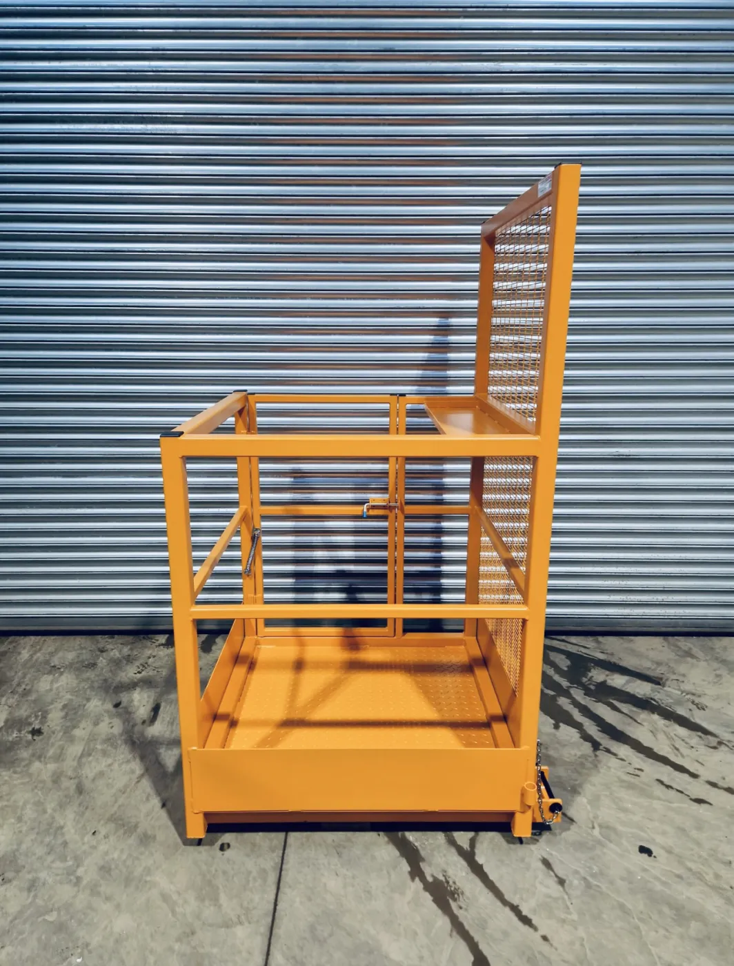 Forklift safety access cage