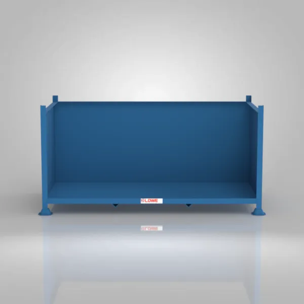 Load King Open Front Sheeted Metal Stillage view 2