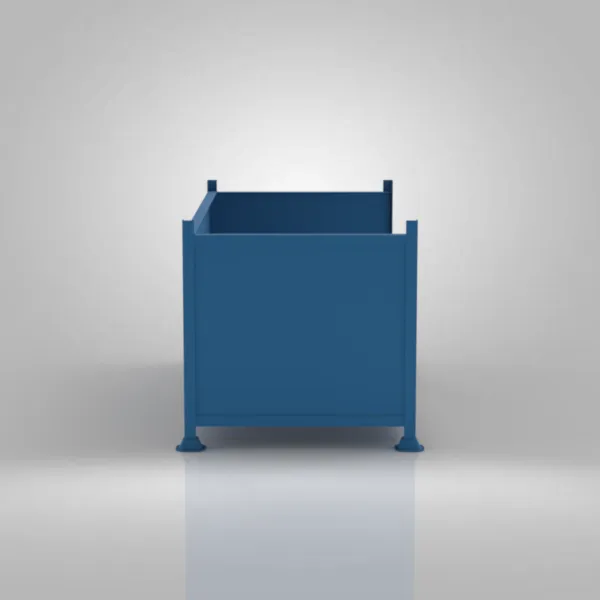 Load King Open Front Sheeted Metal Stillage view 3