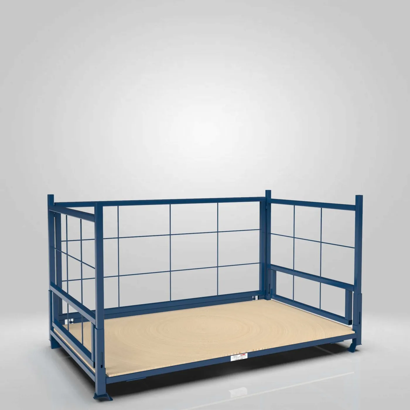 Heavy Duty Short Collapsible Warehouse Trolley view 2