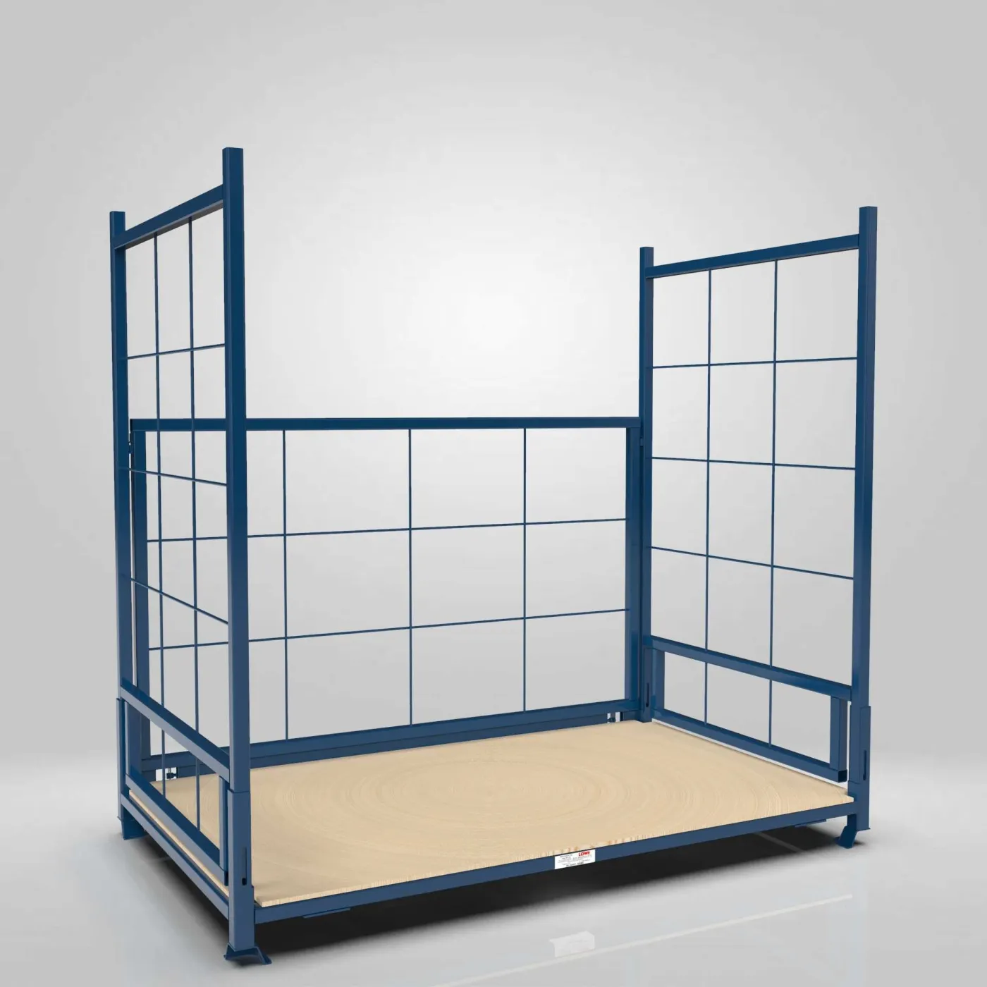 Heavy Duty Tall Collapsible Warehouse Trolley