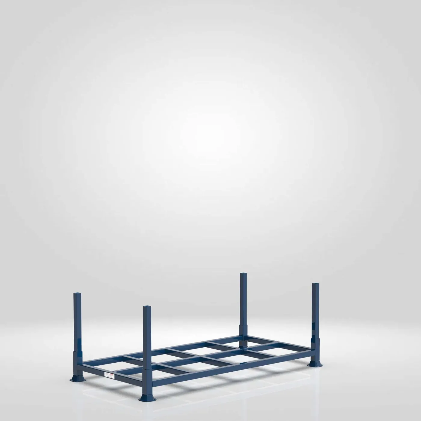 Load King Metal Post Pallet with Removable Posts Open Base