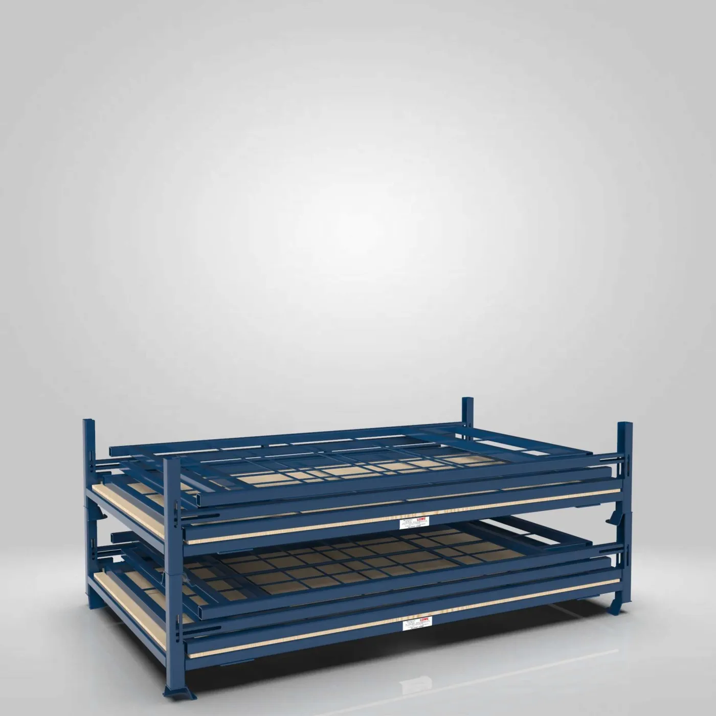 Heavy Duty Tall Collapsible Warehouse Trolley view 2