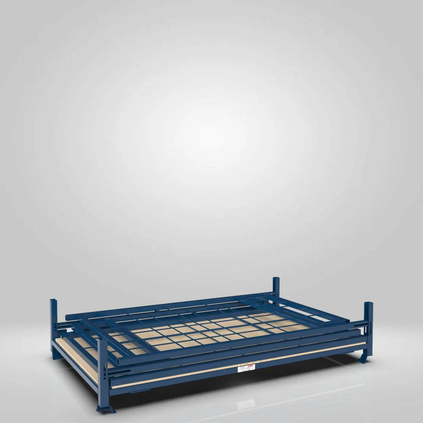 Heavy Duty Tall Collapsible Warehouse Trolley view 3