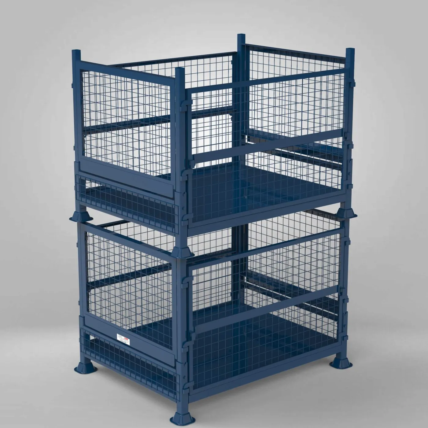 Collapsible Metal Pallet – Half Drop Front view 5
