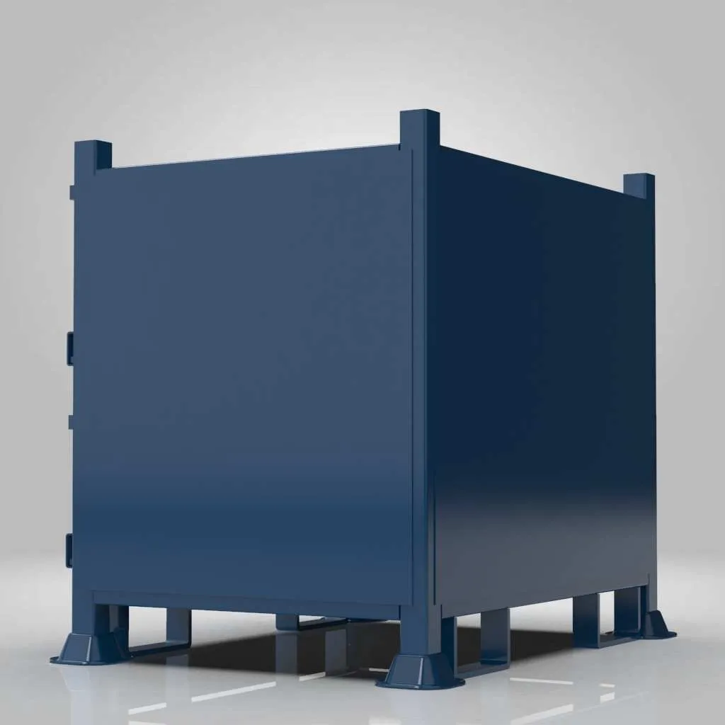 Double Drop Front Metal Stillage (Double Decker) view 3