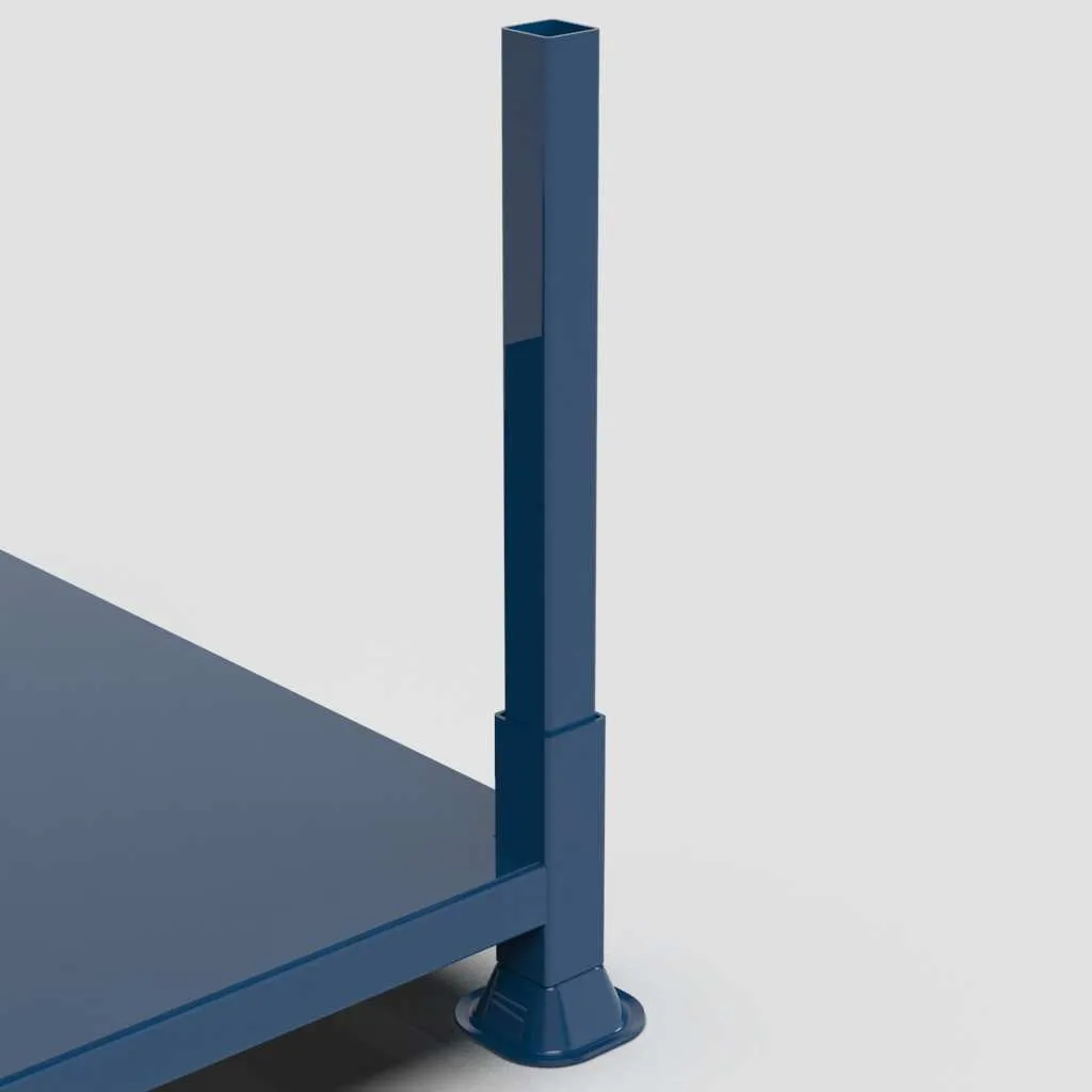 Load King Metal Post Pallet with Removable Posts and Solid Base view 6