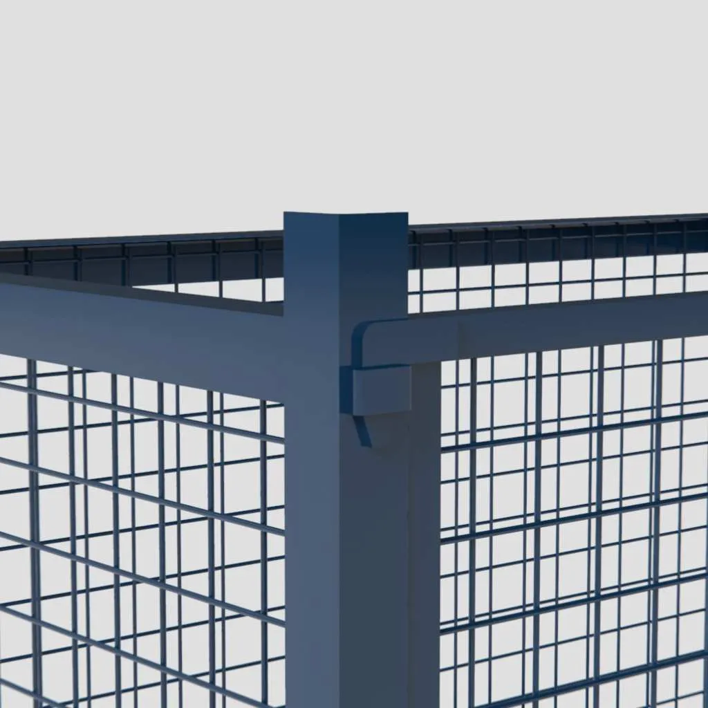 Load King Mesh Stillage with Removable Front view 6