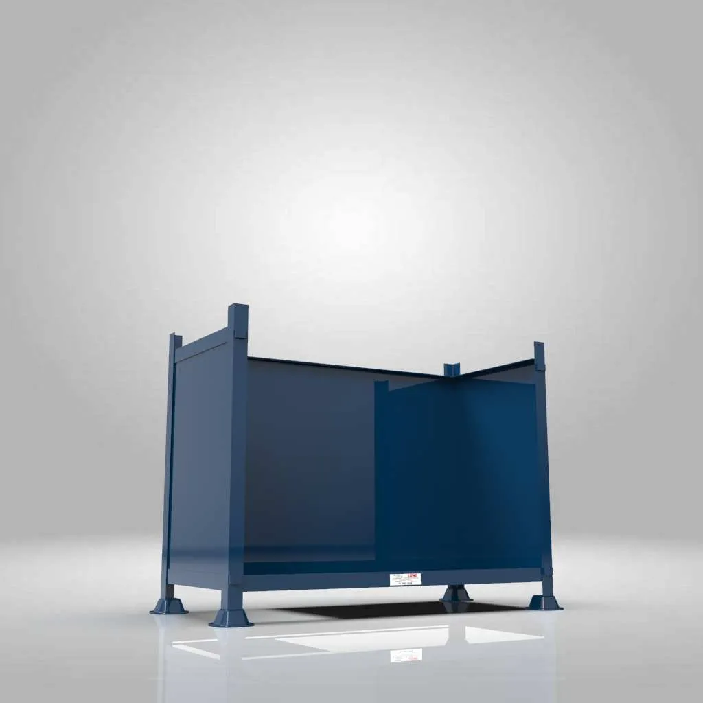Load King Sheeted Stillage with Removable Front view 6