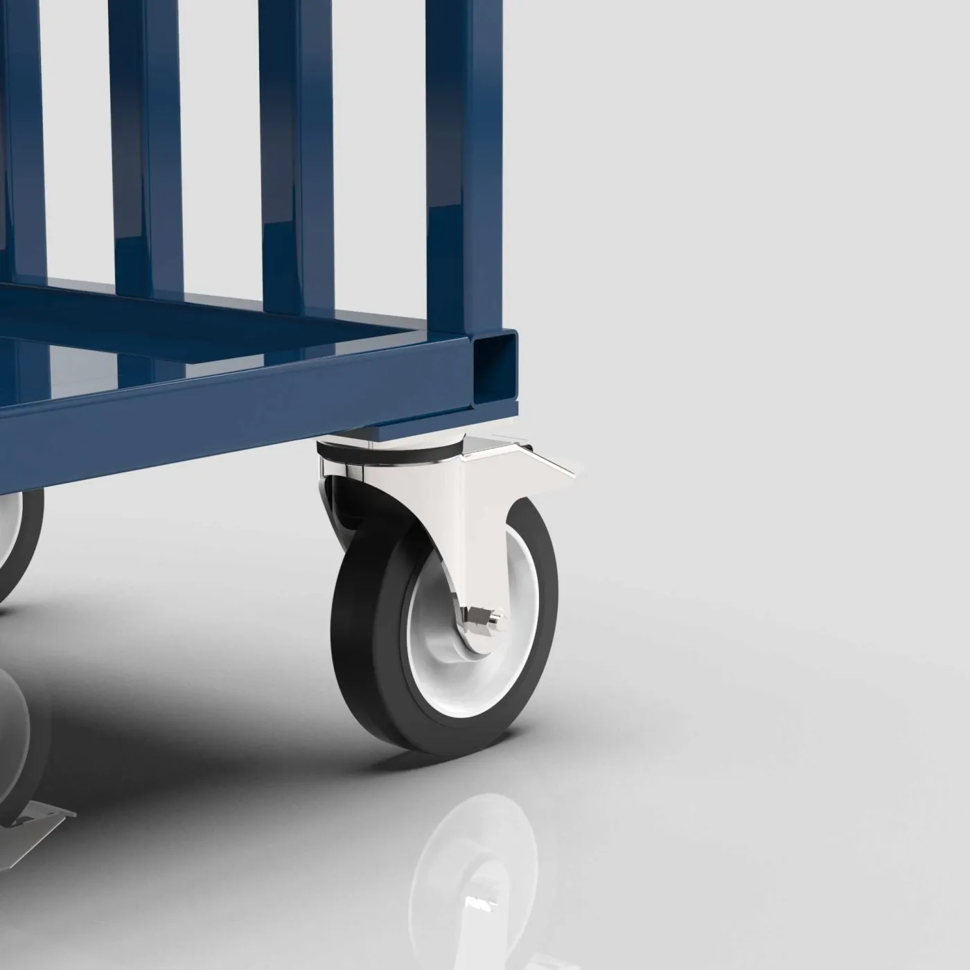 Four Rack Industrial Toaster Trolley view 6