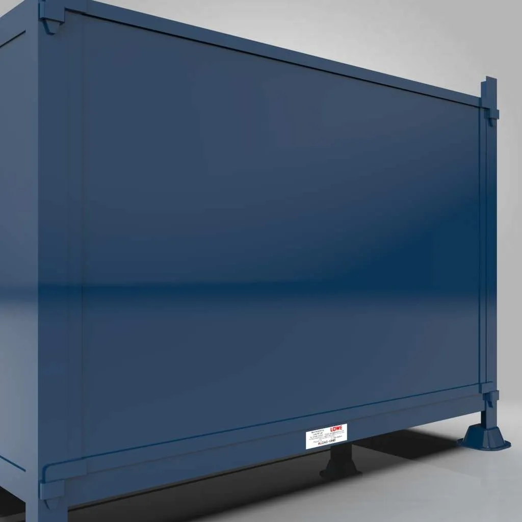 Load King Sheeted Stillage with Removable Front view 7