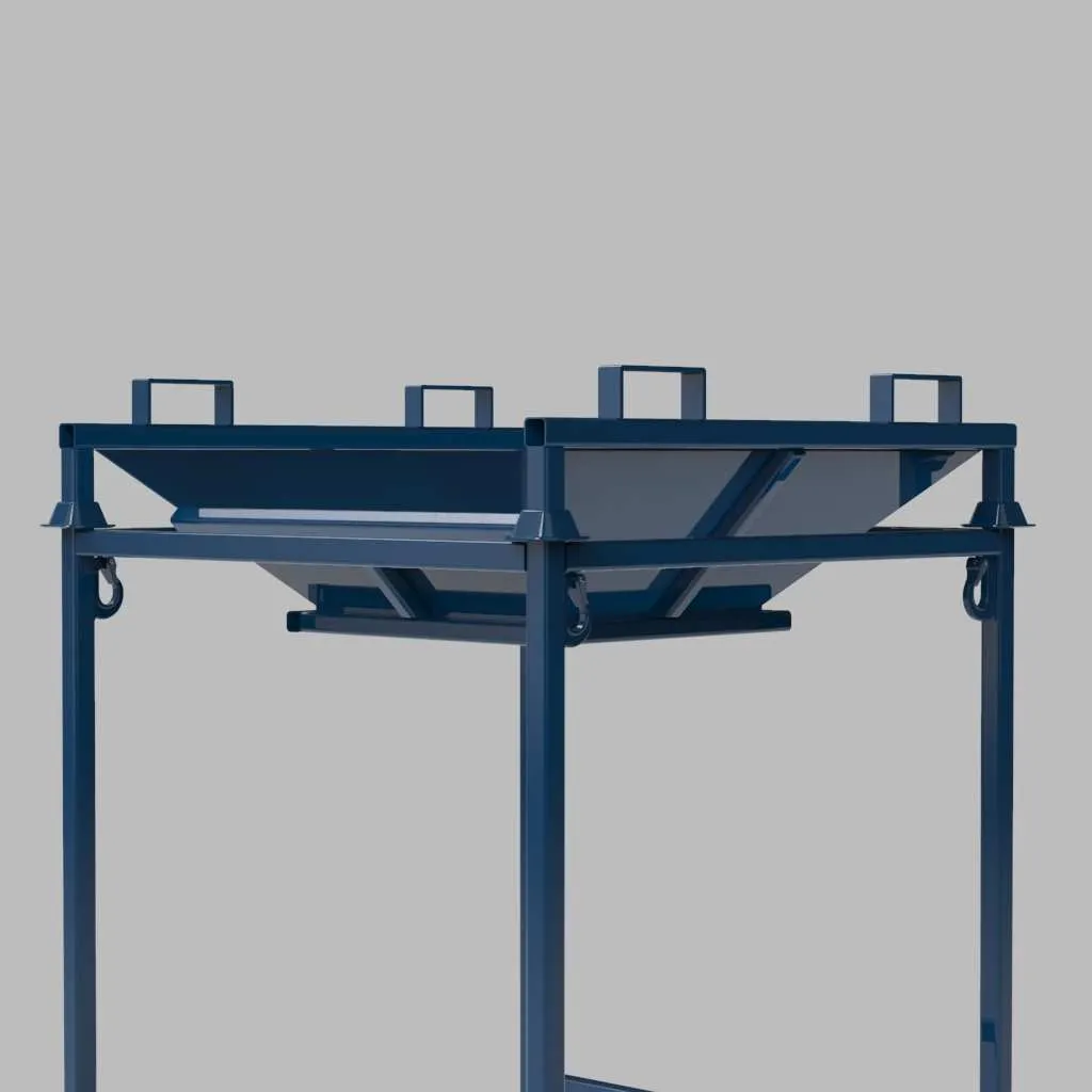 Bulk Bag Holder With Removable Hopper view 7