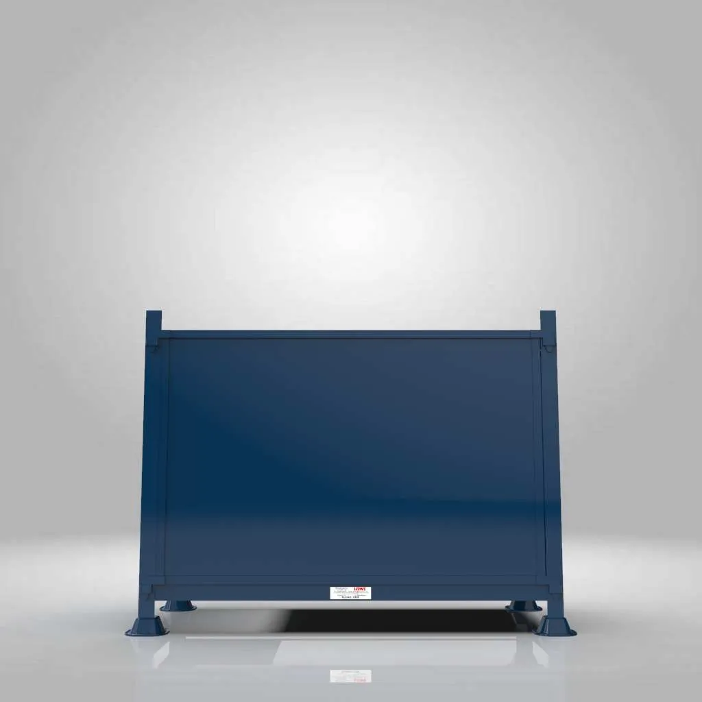 Load King Sheeted Stillage with Removable Front view 3