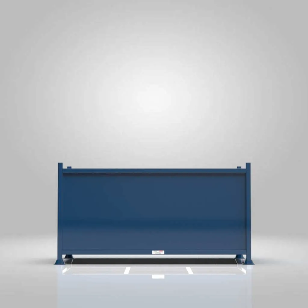 Sheeted Metal Stillage with Removable Insert Partitions view 8