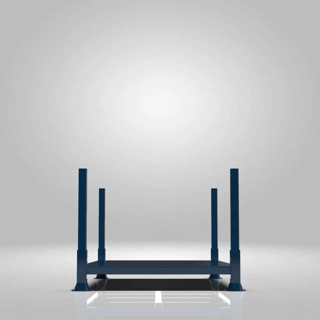 Load King Metal Post Pallet with Removable Posts and Solid Base view 4