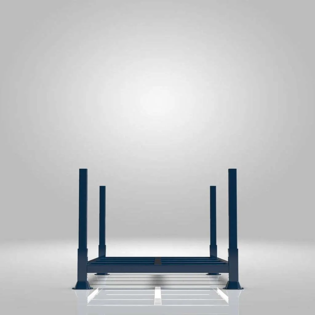 Load King Metal Post Pallet with Removable Posts Open Base view 4