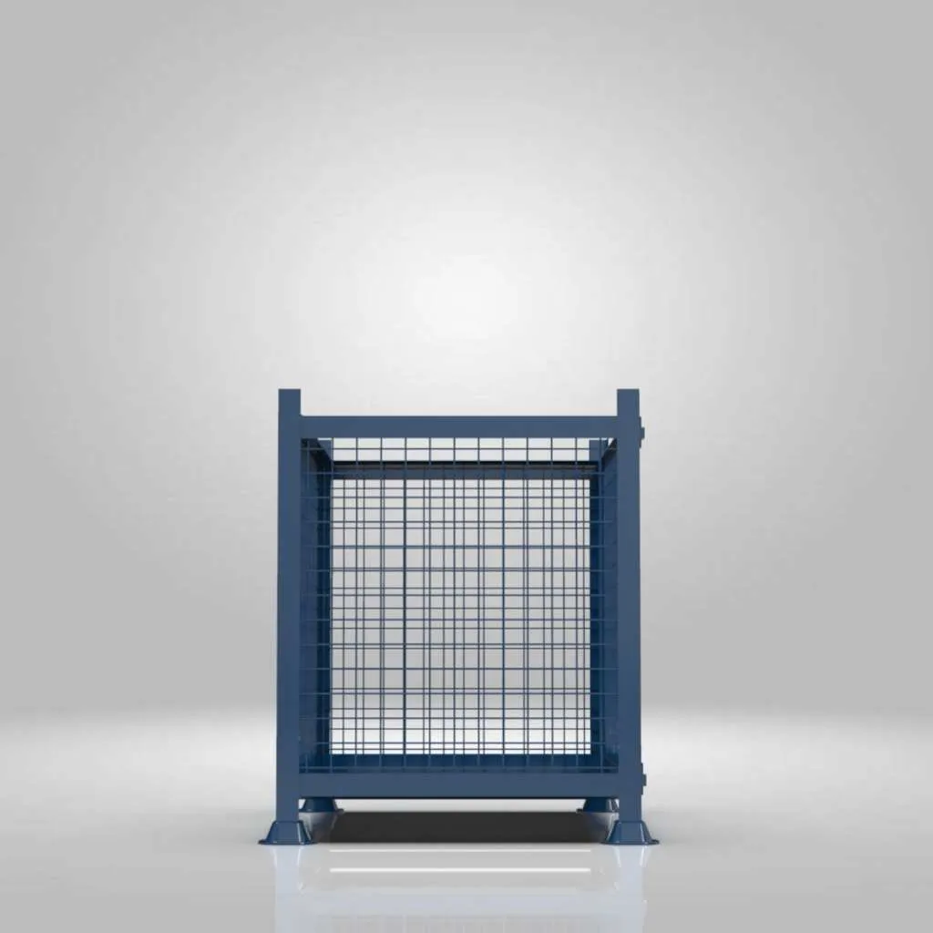 Load King Mesh Stillage with Removable Front view 4