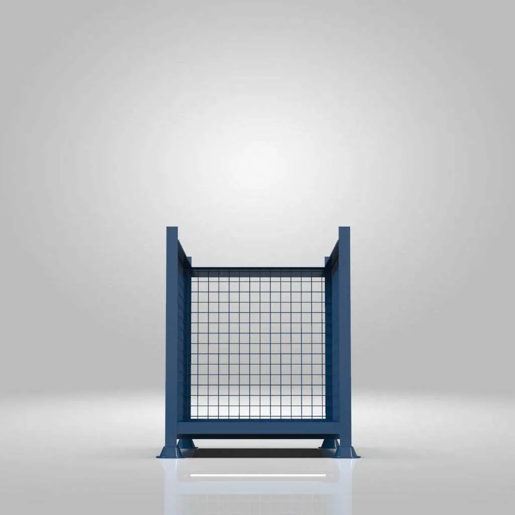 Load King Open Side Mesh Stillage view 4