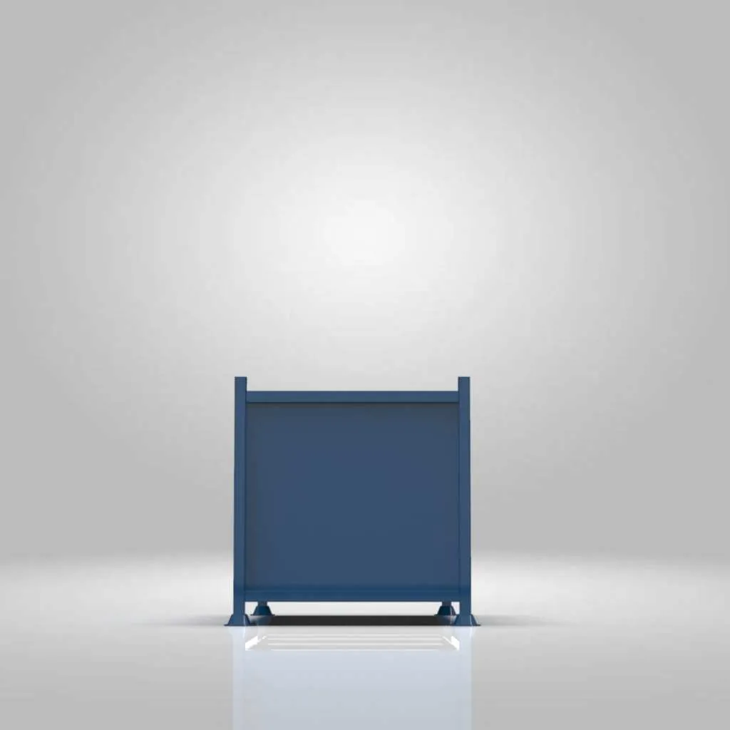 Sheeted Metal Stillage with Removable Insert Partitions view 9