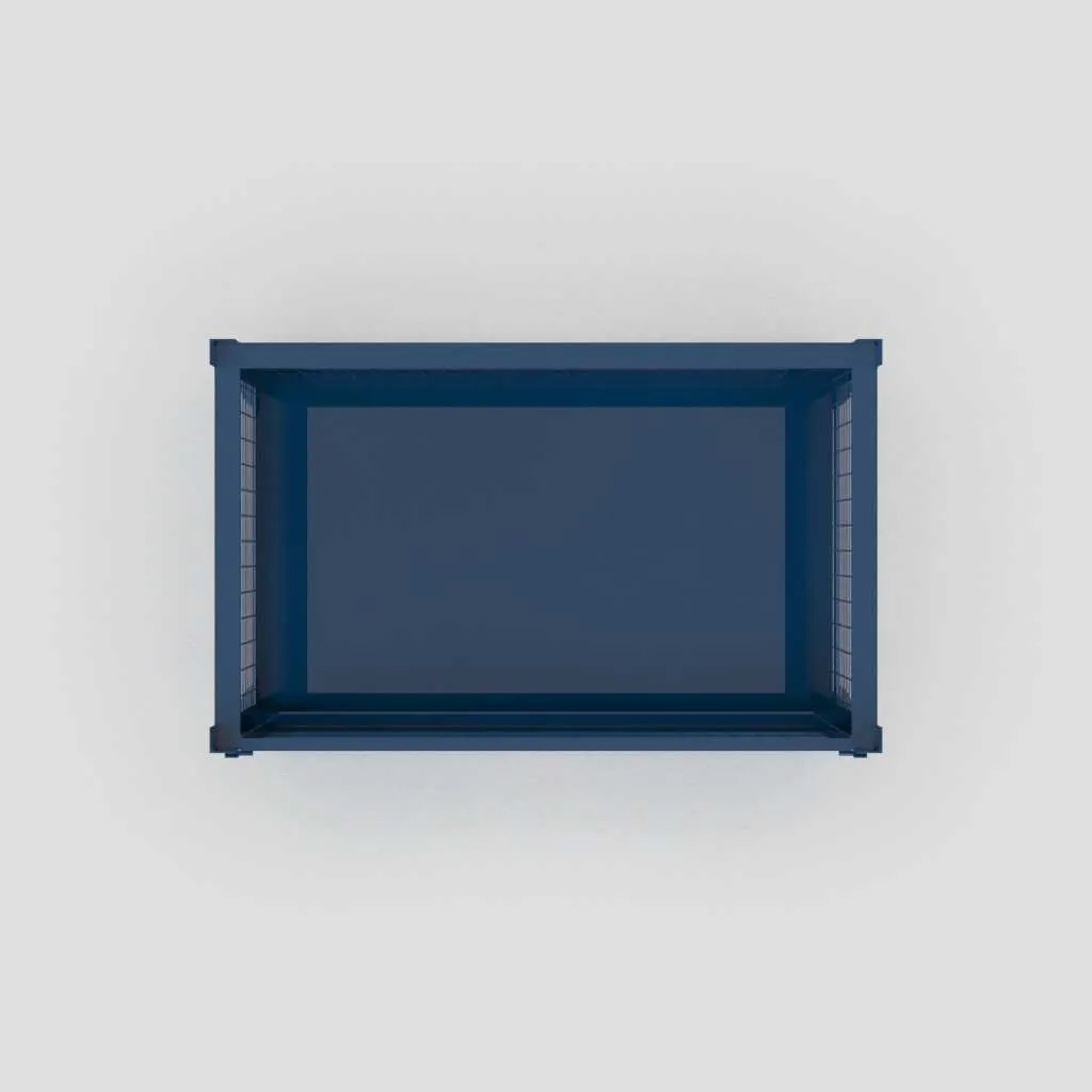 Load King Mesh Stillage with Half Drop Front view 6
