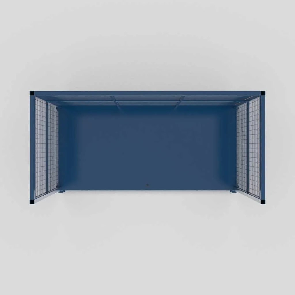 Tall Open Fronted Mesh Stillage view 7