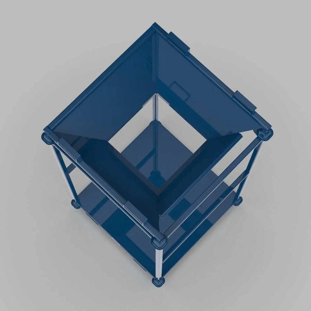 Bulk Bag Holder With Removable Hopper view 4
