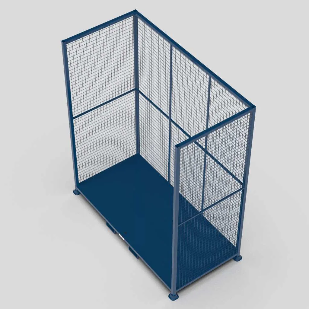 Tall Open Fronted Mesh Stillage view 4