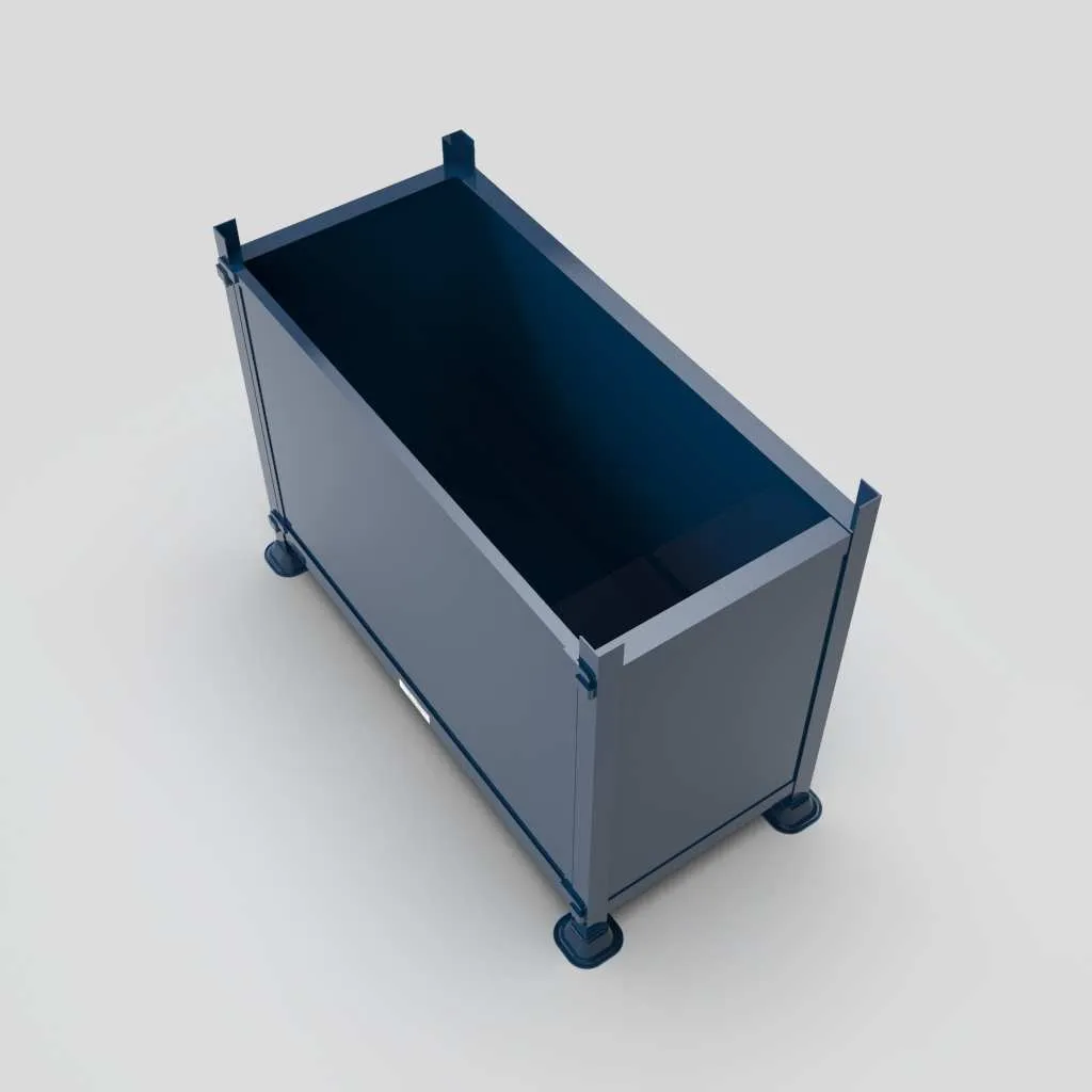 Load King Sheeted Stillage with Removable Front view 2