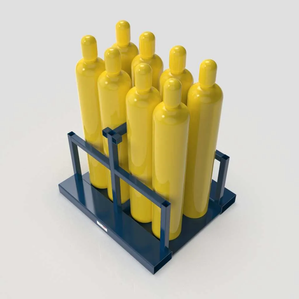 Forklift Gas Bottle Handler 8 Bottles view 2