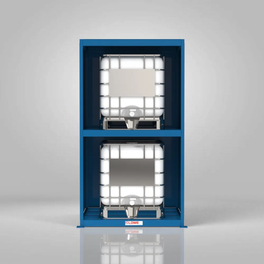 Twin IBC Rack – Stores 2 1000ltr IBC Tanks view 2