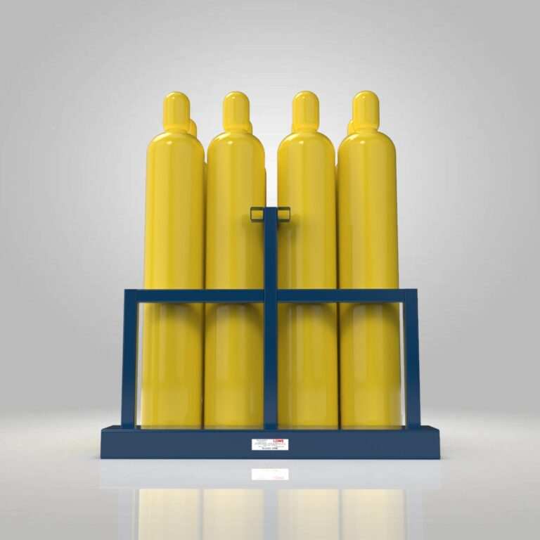 Forklift Gas Bottle Handler 8 Bottles Lowe
