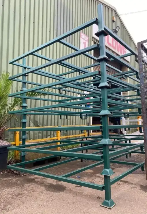 Heras Fence Stillage with Removable Legs Stores 30 Panels Heras