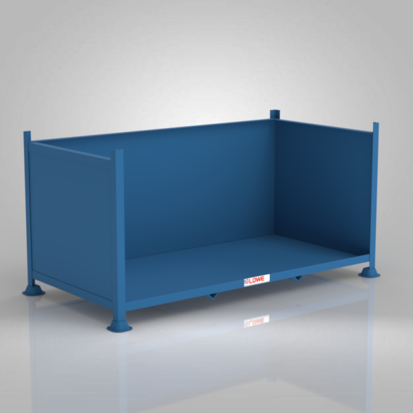 Load King Open Front Sheeted Metal Stillage