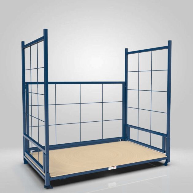 Heavy Duty Tall Collapsible Warehouse Trolley