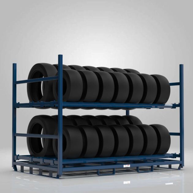 Load King Tyre Metal Stillage
