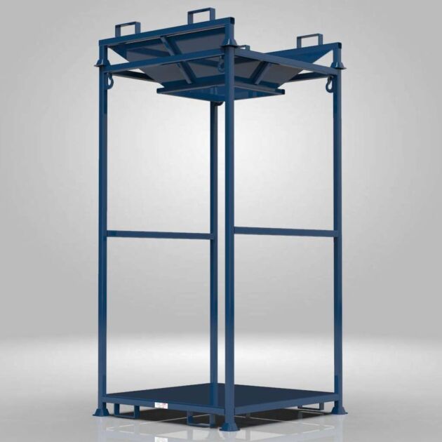 Bulk Bag Holder With Removable Hopper