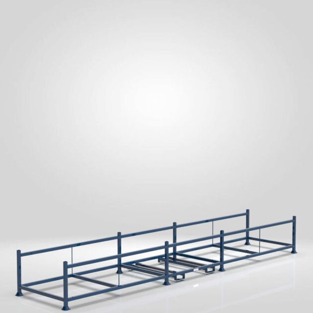 Load King Long Pipe Metal Stillage
