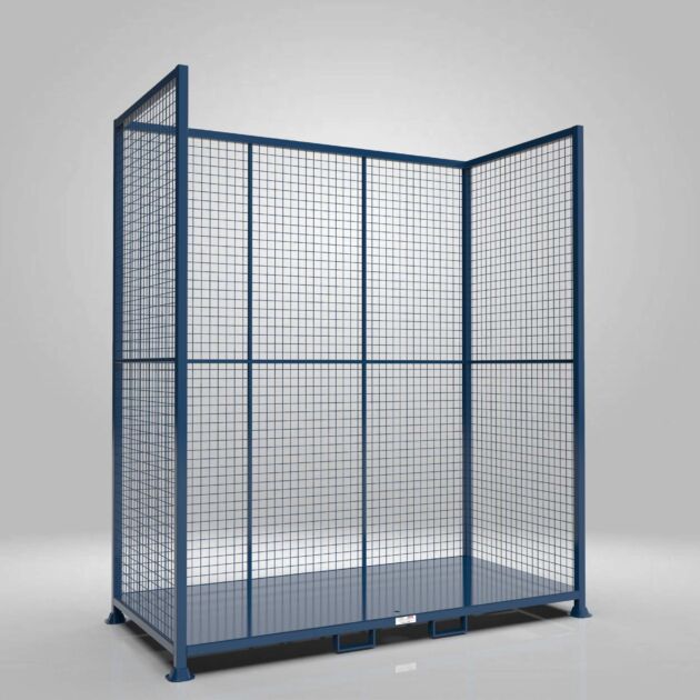Tall Open Fronted Mesh Stillage