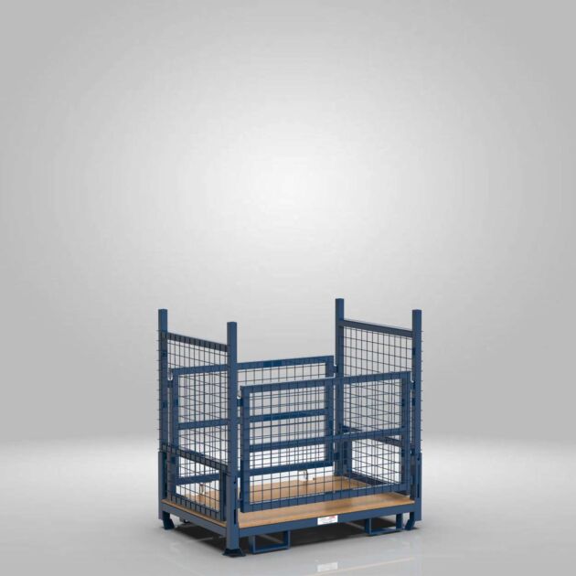 Collapsible Metal Pallet 1200 x 800 x 1200