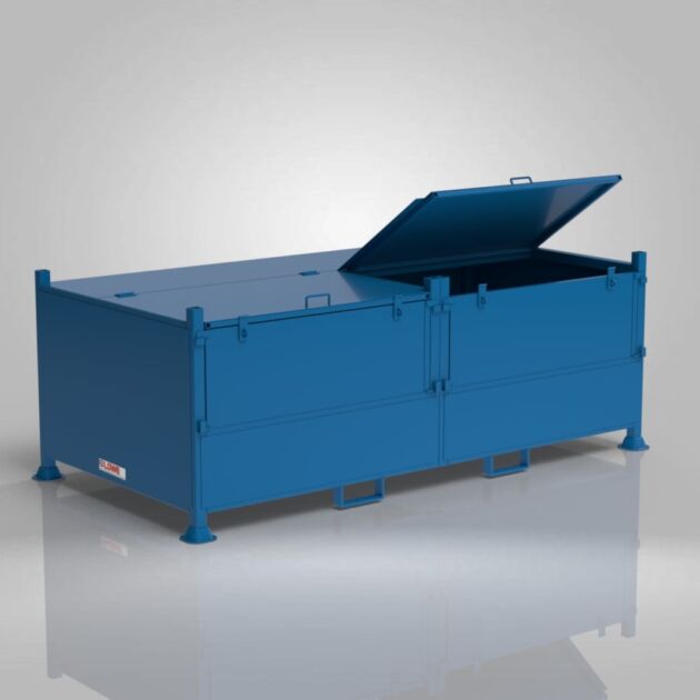 Double Lockable Site Stillage - Robust and Secure
