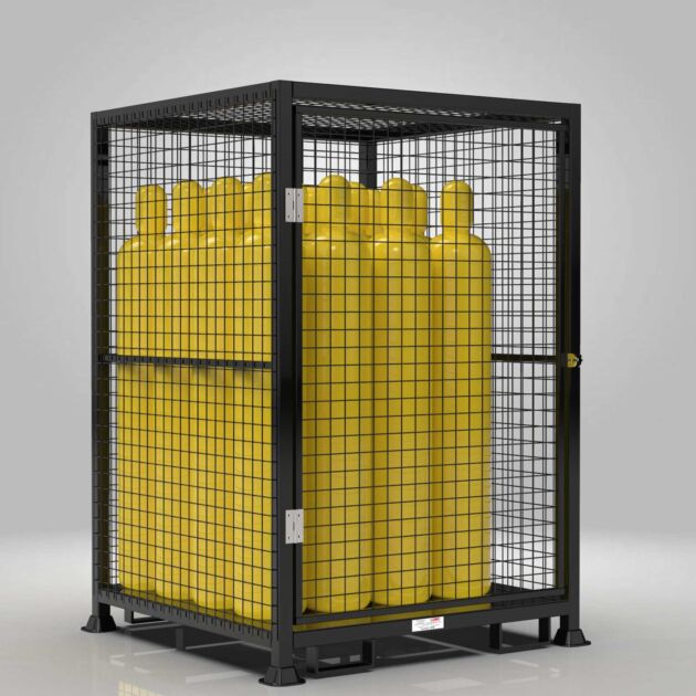 Gas Bottle Safety Cage