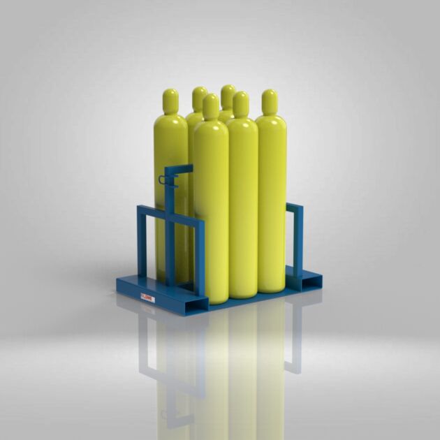 Forklift Gas Bottle Handler 6 Bottles